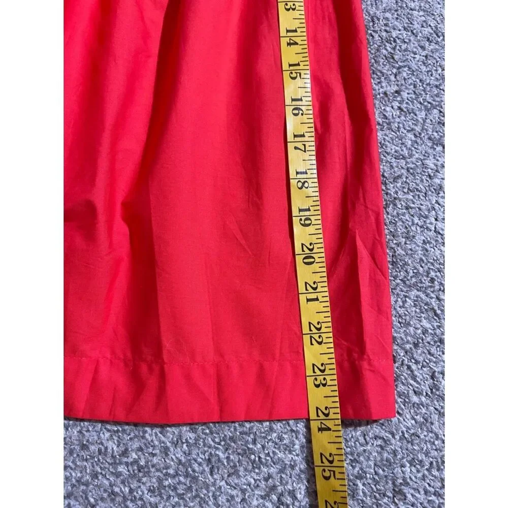 Zara Red Girls' Tiered Skirt